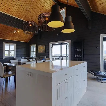 Blue Viking Luxury Cabin Selfoss Exterior photo